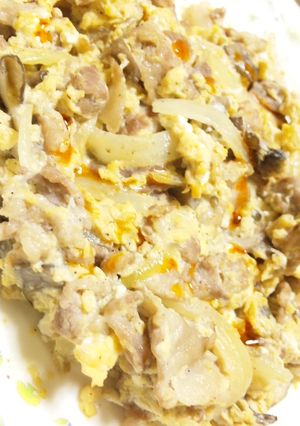 酸辣湯風！くせになる豚肉ふんわり卵炒め-レシピのメイン写真