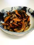 我が家の「ひじきの煮物」♪