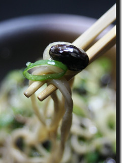 黒納豆そば-レシピのメイン写真