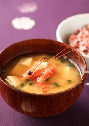 甘エビのみそ汁-レシピのメイン写真