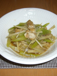 若ごぼうの炒め煮-レシピのメイン写真