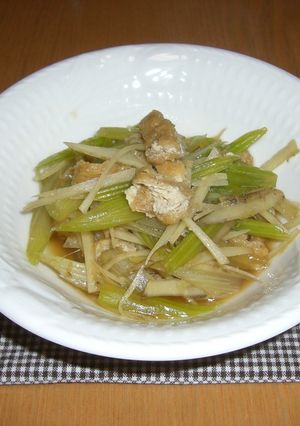 若ごぼうの炒め煮-レシピのメイン写真