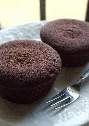 生チョコ入りのプチケーキ-レシピのメイン写真
