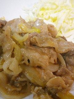 豚こま炒め☆にんにく味噌バター味-レシピのメイン写真