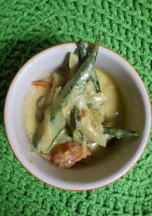 オクラとしめじのココナッツカレー-レシピのメイン写真