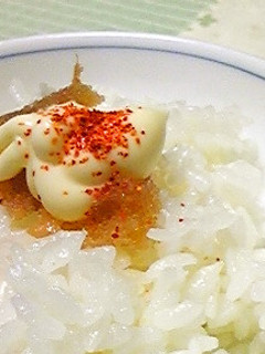 ♡美味しいご飯の食べ方♡明太マヨ♡-レシピのメイン写真