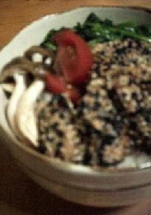 ゴマ鮭丼-レシピのメイン写真