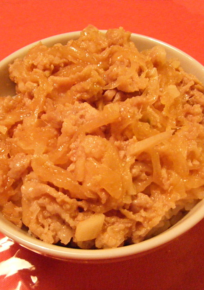 ☆生姜焼き風めちゃうま豚丼♪♪☆-レシピのメイン写真