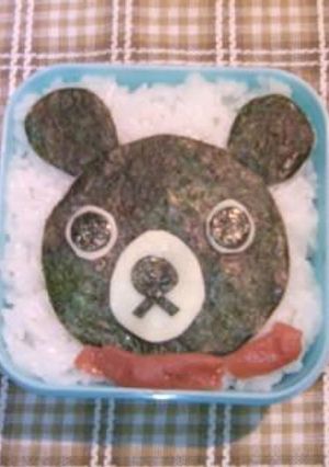 お手軽キャラ弁♡ダブルＢ（似てないけど）-レシピのメイン写真