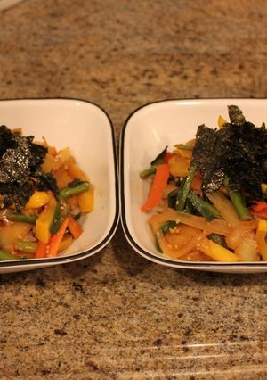 簡単!ベジタリアンビビンバ風丼-レシピのメイン写真