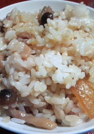 鶏しめ大根のまぜごはん-レシピのメイン写真