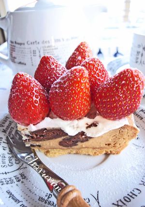 ♬♪♫♬いちごチーズケーキタルト♬♪♫♬-レシピのメイン写真