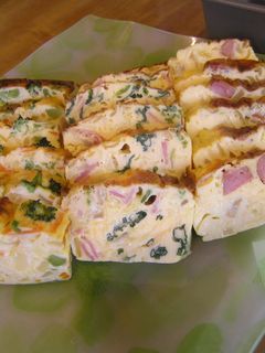 ふわふわ。・:*゚☆ケークサレ風~ほうれん草&ベーコン-レシピのメイン写真