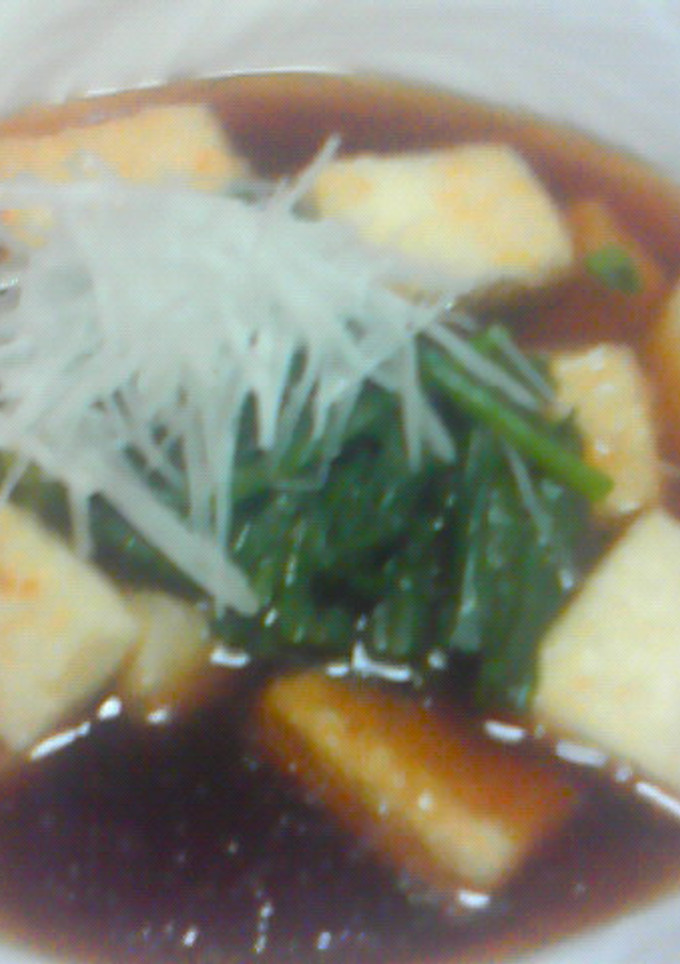 意外と簡単♪揚げだし豆腐-レシピのメイン写真