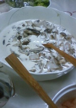 きのこのクリームソース★+-レシピのメイン写真