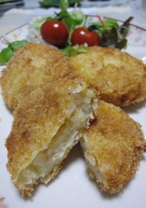 ＊クリームチーズ入りコロッケ＊-レシピのメイン写真