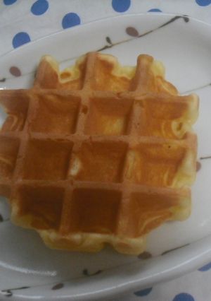 クリームチーズinワッフル-レシピのメイン写真