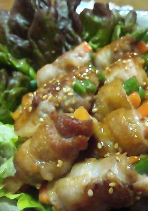 簡単ジューシー♪野菜の肉巻き-レシピのメイン写真