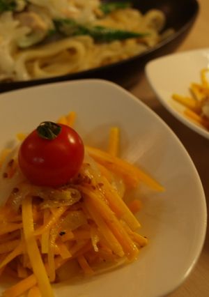 にんじんと新たまねぎのマスタードサラダ-レシピのメイン写真