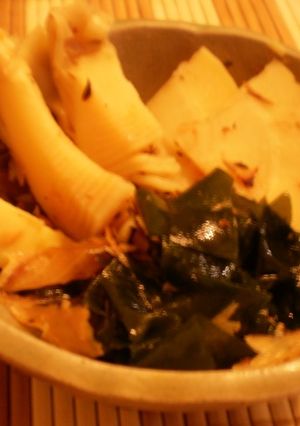 ☆実家の味☆旬の若竹煮　筍＆わかめ☆-レシピのメイン写真