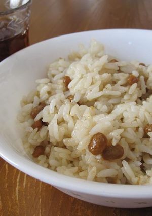 超簡単♪５分で納豆チャーハン-レシピのメイン写真