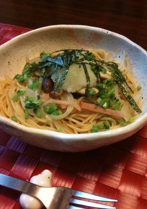和風キノコおろしパスタ-レシピのメイン写真