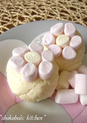 春色✿ふんわりレアチーズ-レシピのメイン写真