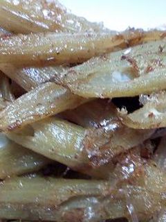 蕗のマヨ醤油おかかソテー-レシピのメイン写真
