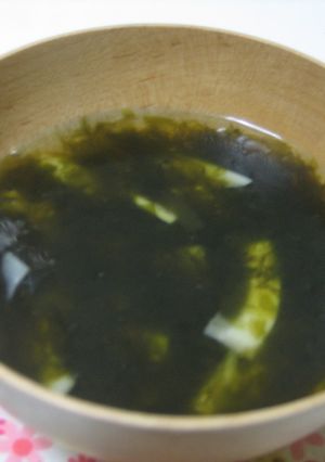 たけのこと生青海苔の和風スープ-レシピのメイン写真