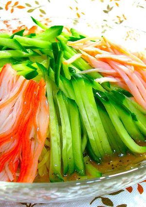 歯ごたえコリコリ⁂切干入りラーメンサラダ-レシピのメイン写真