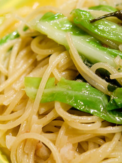 簡単!キャベツとアンチョビのスパゲッティ-レシピのメイン写真