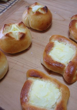 チーズフォンデュパン＆スイートチーズパン-レシピのメイン写真