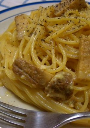 叉焼のカルボナーラ・ちょっと中華味-レシピのメイン写真