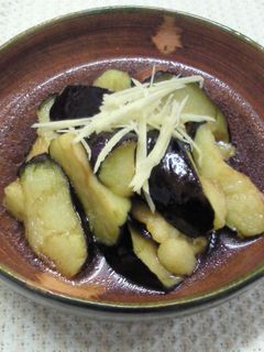 茄子の揚げ浸し-レシピのメイン写真