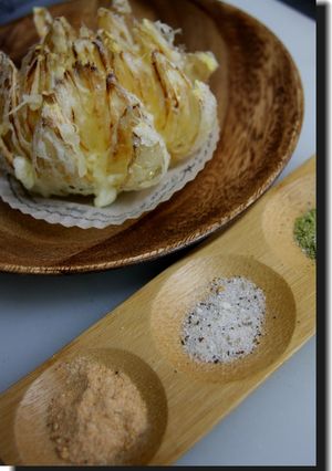 玉ねぎの花揚-レシピのメイン写真