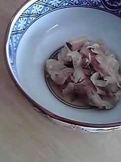 新玉葱と焼豚の酢の物-レシピのメイン写真