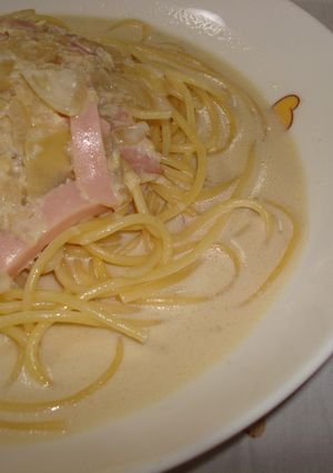 豆乳クリームスープ♪を使って濃厚パスタ♡-レシピのメイン写真