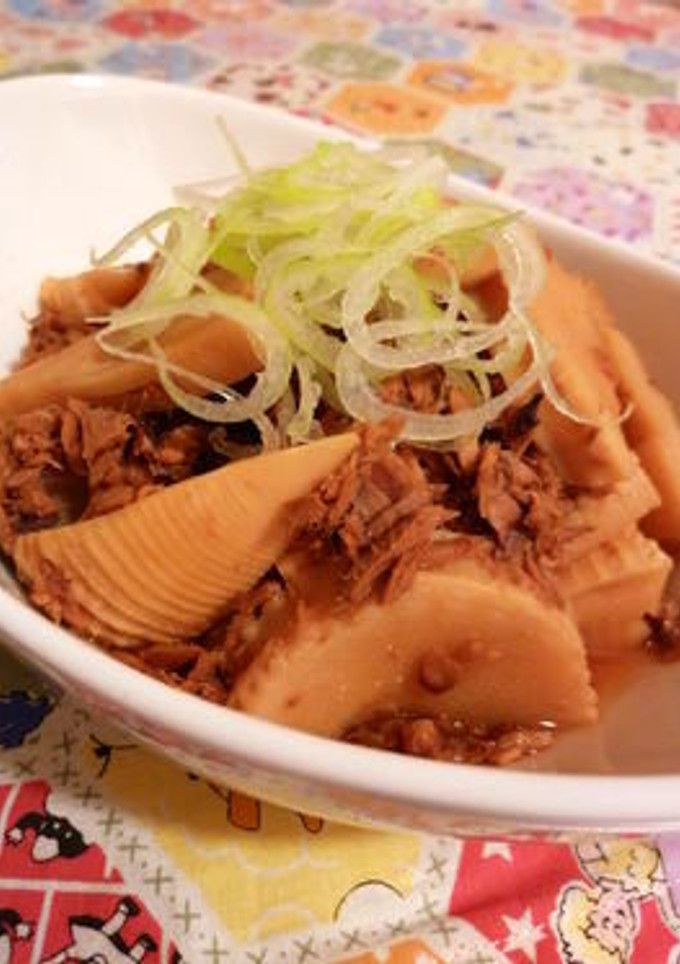 ❤筍をまぐろフレーク缶で炊いたん❤-レシピのメイン写真