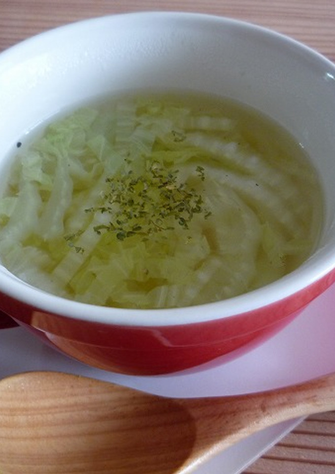 【１５分】白菜と春雨のスープ-レシピのメイン写真