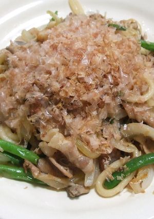 和風味付け焼きうどん-レシピのメイン写真