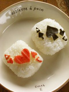 キャラ弁♠♡トランプおにぎり♣♢-レシピのメイン写真