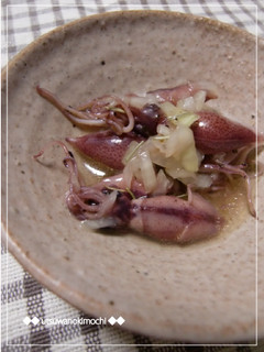 美味しいホタルイカのマリネ~★-レシピのメイン写真
