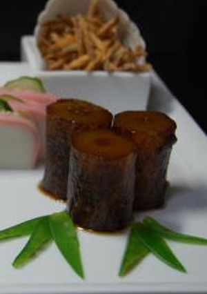 ぶつ切りゴボウの甘辛煮♪-レシピのメイン写真