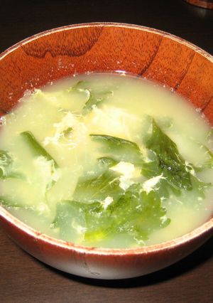 セロリの葉で中華スープ☆-レシピのメイン写真