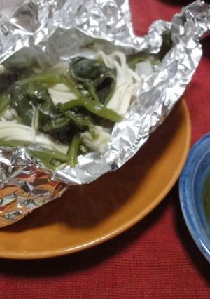 簡単★新玉ねぎのバターホイル焼き☆-レシピのメイン写真