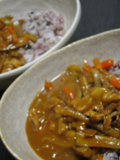 ごぼうで♪カレー-レシピのメイン写真