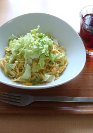 たっぷり野菜のクリームパスタ-レシピのメイン写真