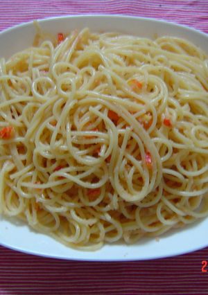 明太子とぬか漬けのパスタ-レシピのメイン写真