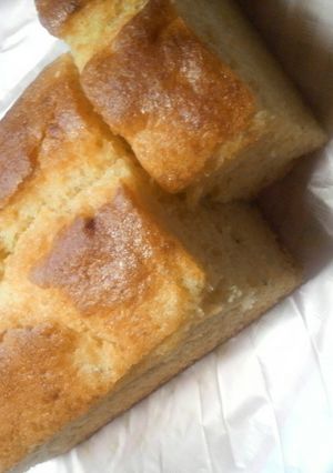 ｶﾛﾘｰ控えめ☆基本のﾊﾟｳﾝﾄﾞｹｰｷ-レシピのメイン写真