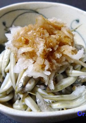 いかなごの釜揚げおろしポン酢-レシピのメイン写真